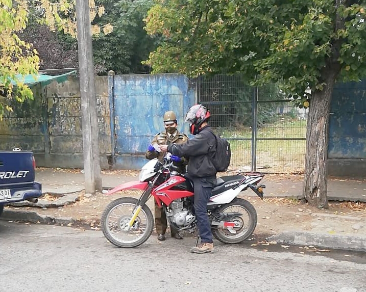 Linares: Carabineros impulsa campaña “Conduce tu moto con seguridad”