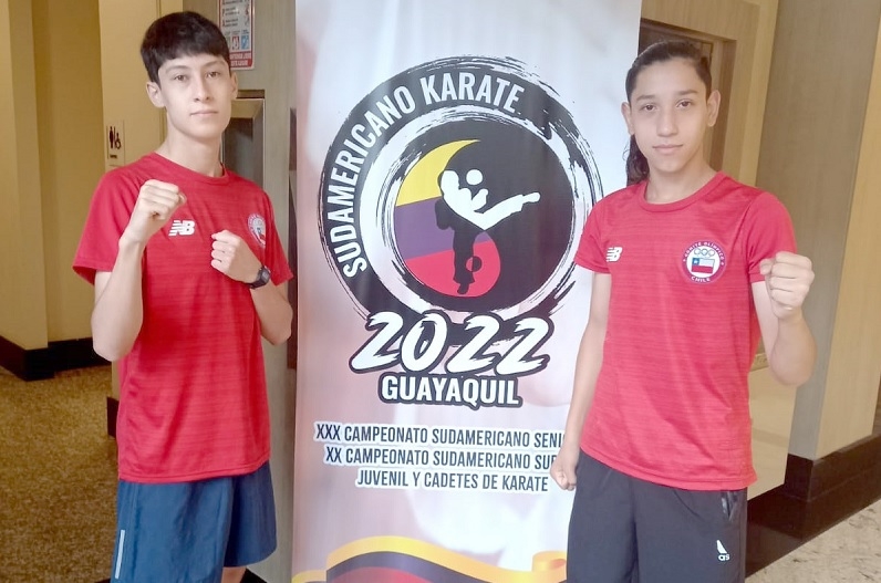 Maulinos representarán al país en Sudamericano de karate 