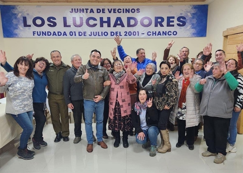  Junta de Vecinos Los Luchadores de Chanco celebró su 23° aniversario  