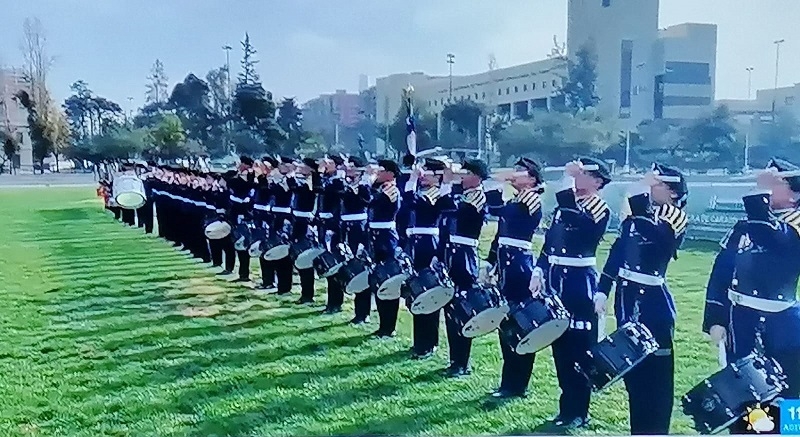 Liceo Bicentenario Valentín Letelier de Linares se luce en el Segundo Concurso Nacional Escolar de Bandas de Guerra