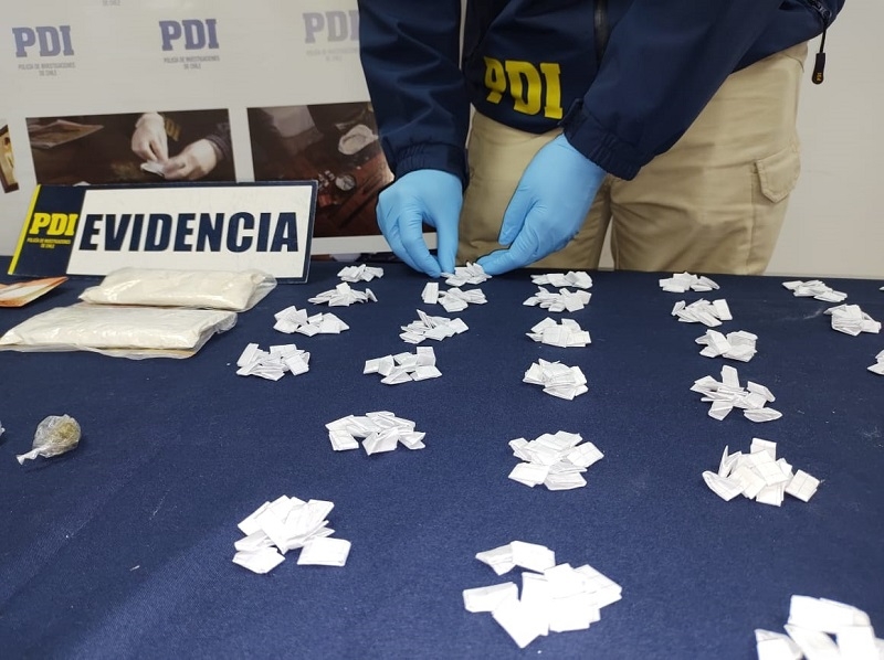 PDI desbarata dos puntos de drogas en Parral