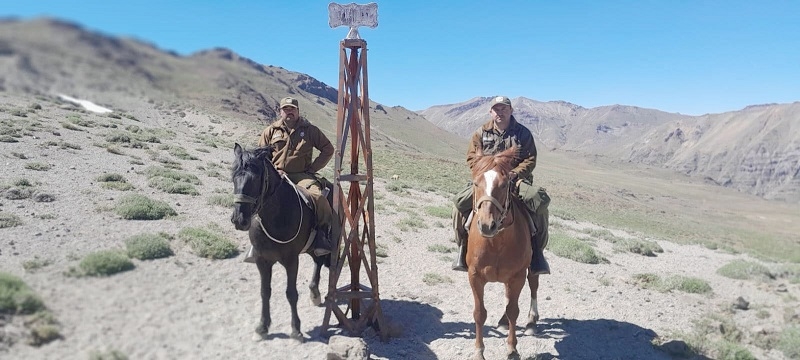 Linares: Carabineros refuerza la seguridad en la frontera por medio de patrullajes montados