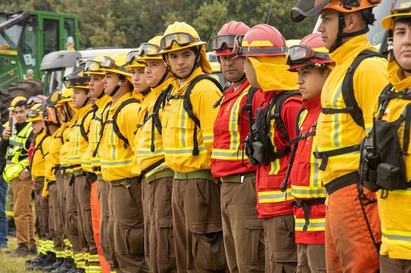 Bomberos, Carabineros y CONAF, los mejores evaluados por labor en los incendios forestales