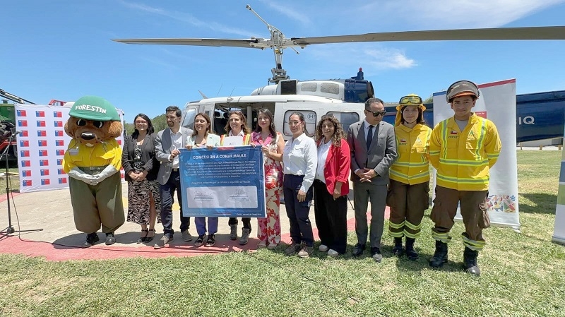 Entregan terreno a CONAF para un nuevo Centro de Operaciones en Cauquenes