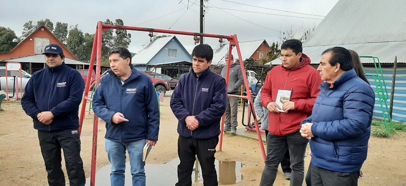 INDAP Maule despliega sus equipos de área en terreno para avanzar en la evaluación de daños producto del temporal