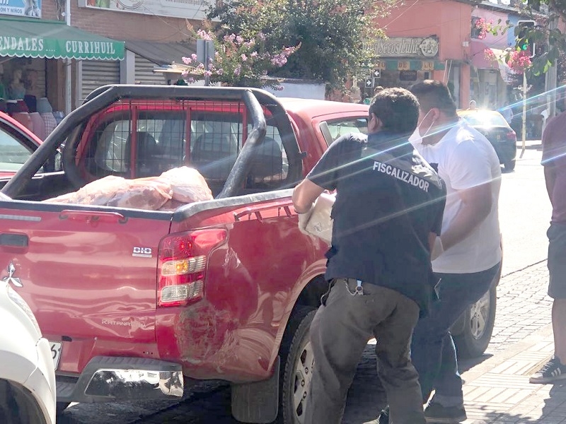 Linares: Decomiso de carne y sumario sanitario a céntrico local