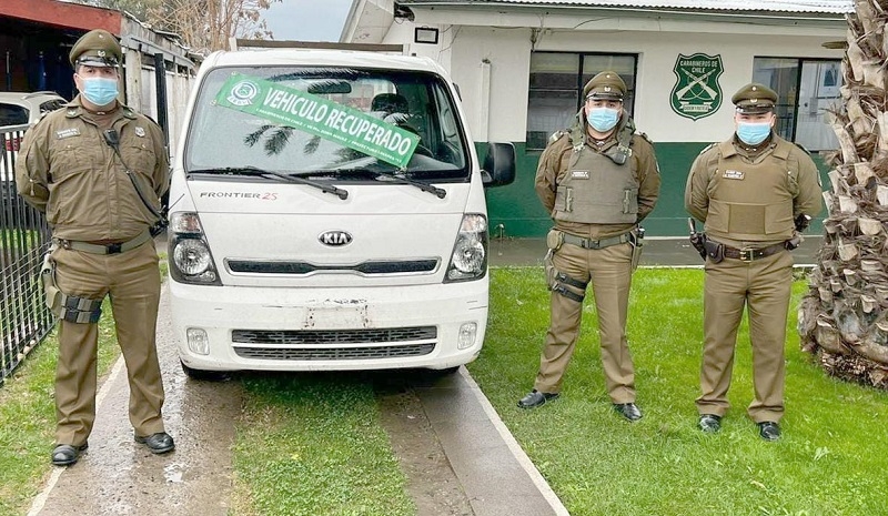 Villa Alegre: Carabineros detuvo a un sujeto por receptación y falsificación de instrumento público