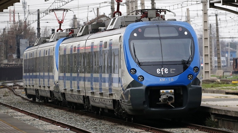  Volvió el servicio de trenes entre Santiago y Curicó