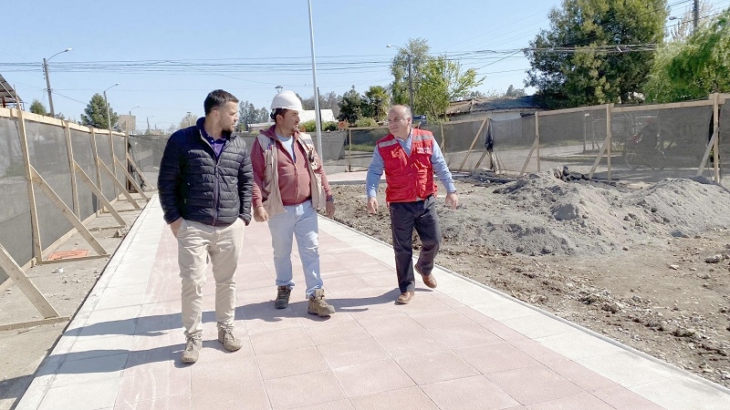 Retiro: Construyen Parque O Higgins de Santa Amelia