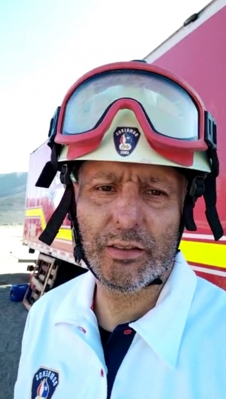 Bomberos de Linares colabora en tareas de búsqueda de astrónomo Thomas Marsh