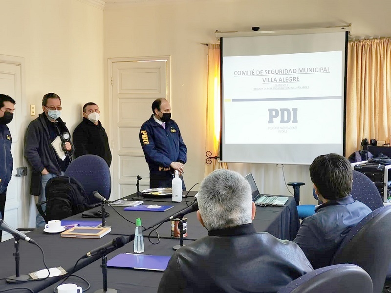 PDI participó en sesión extraordinaria del Concejo Municipal de Villa Alegre