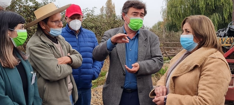 En Teno Ministro de Agricultura dio a conocer alcances del programa Siembra por Chile