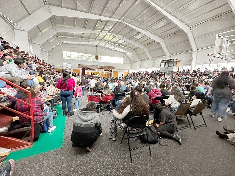 Bingo: Espectacular Bingo tuvo el Liceo Nuestra Señora del Rosario