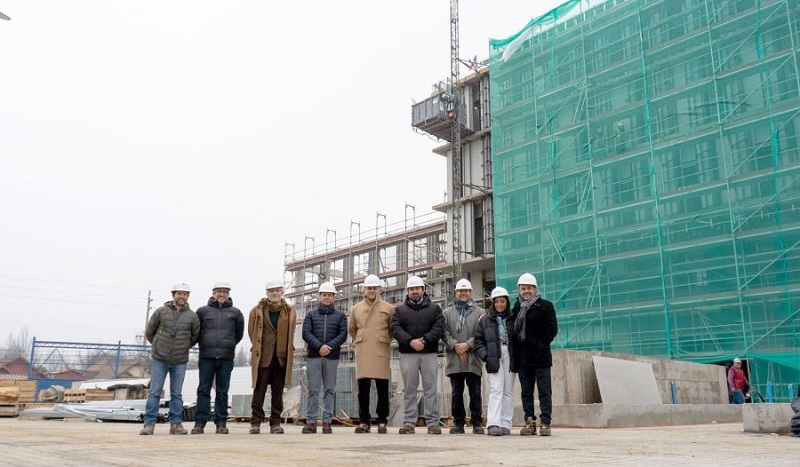 Más del 75% tiene de avance el edificio que albergará a la Facultad de Ciencias Básicas de la UCM