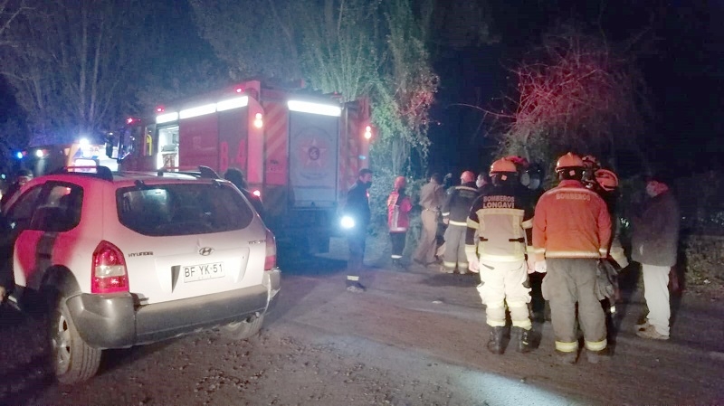 Longaví: choque de motocicleta deja una persona fallecida