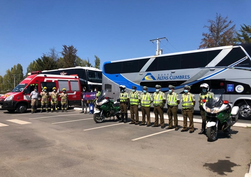 CARABINEROS Y EL ABC DE LA EMERGENCIA SE DESPLIEGAN EN EL MAULE SUR 