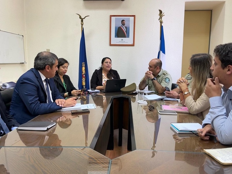 Gobierno y policías buscan desarrollar estrategias de Seguridad junto a la Municipalidad de Linares 