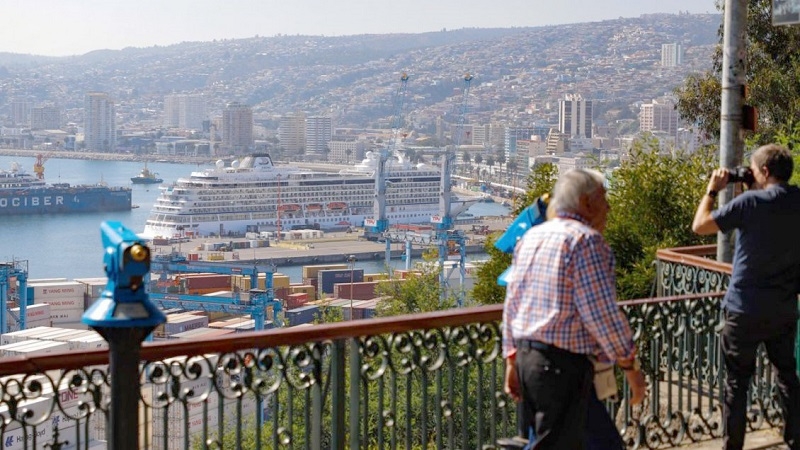 Viña del Mar y Valparaíso refuerzan seguridad por llegada de tres cruceros