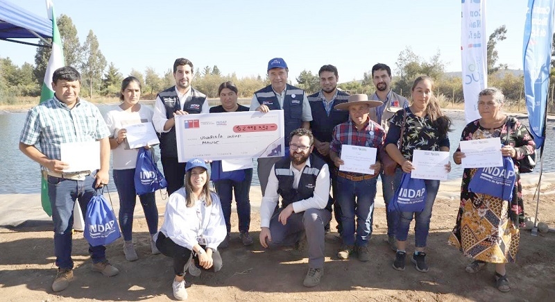 En el marco del día mundial del agua ministro Valenzuela entregó bonificaciones a regantes de la provincia de Linares por $3.300 millones 