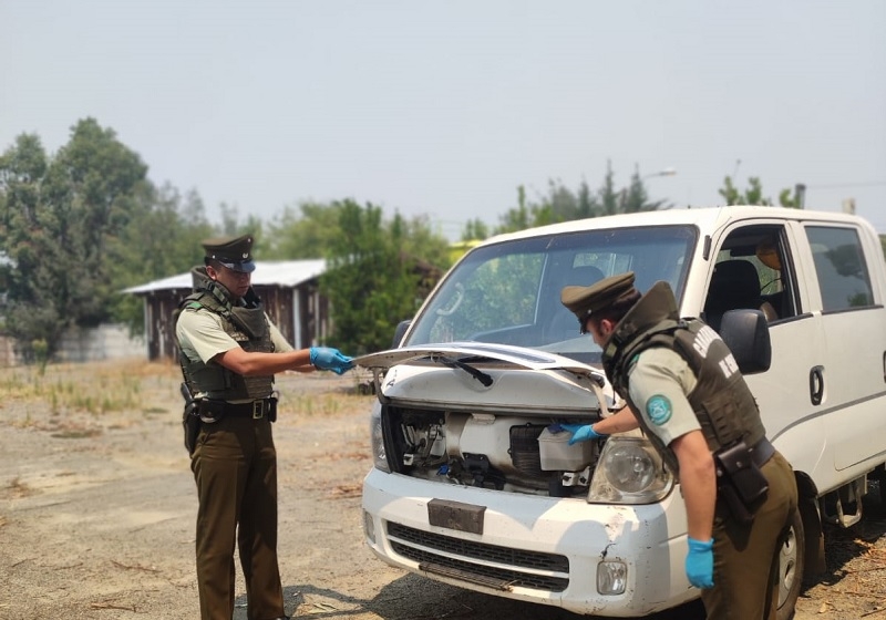  SAN JAVIER: UN DETENIDO POR RECEPTACIÓN DE VEHÍCULO ROBADO.