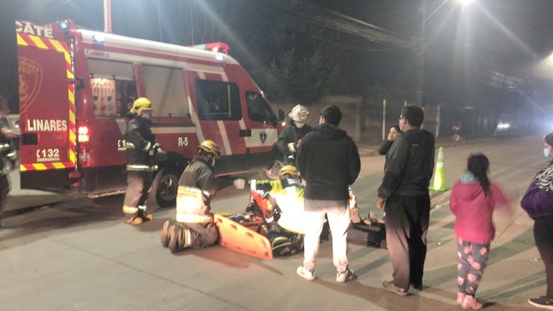 Un motociclista lesionado tras colisión 