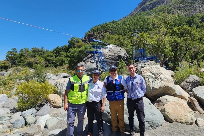 DGA del MOP Maule inauguró en Linares la última estación de medición dañada por temporales