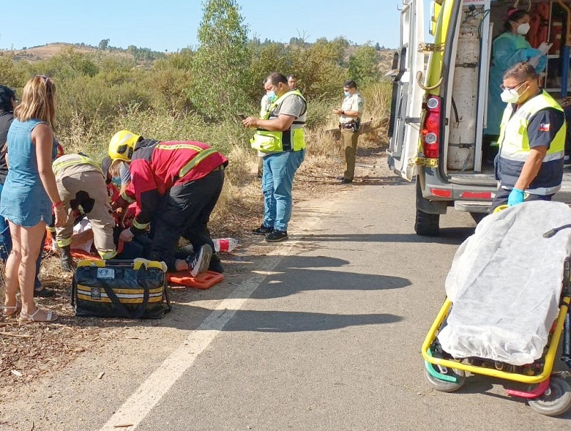 Accidente en Cauquenes