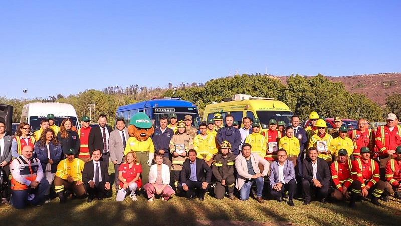  Gobierno homenajea a brigadistas forestales y destaca fortalecimiento de recursos para enfrentar incendios