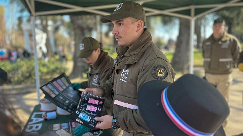 Carabineros previene las estafas con billetes falsos durante las celebraciones de Fiestas Patrias en el Maule