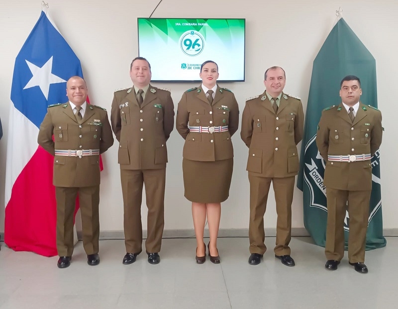 Parral: concretan ceremonia de ascensos de Carabineros