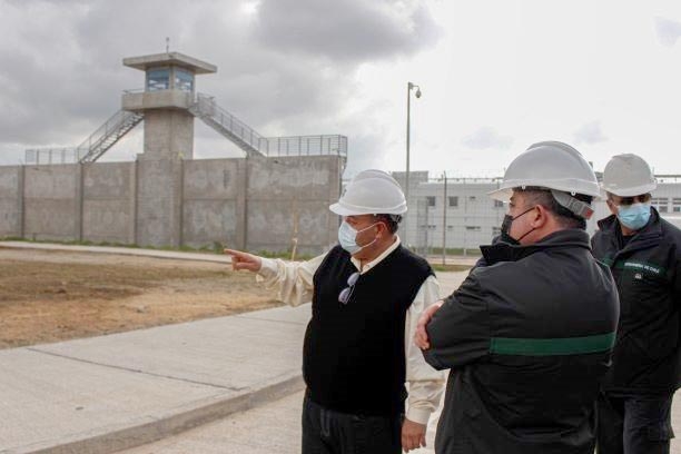 Equipo de Gendarmería Nacional realizó recorrido por nuevo complejo penitenciario La Laguna