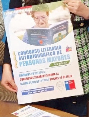 Delegado de Cauquenes invita  a las personas mayores  a participar en el  Concurso Literario Autobiográfico de Personas Mayores de Senama 2022