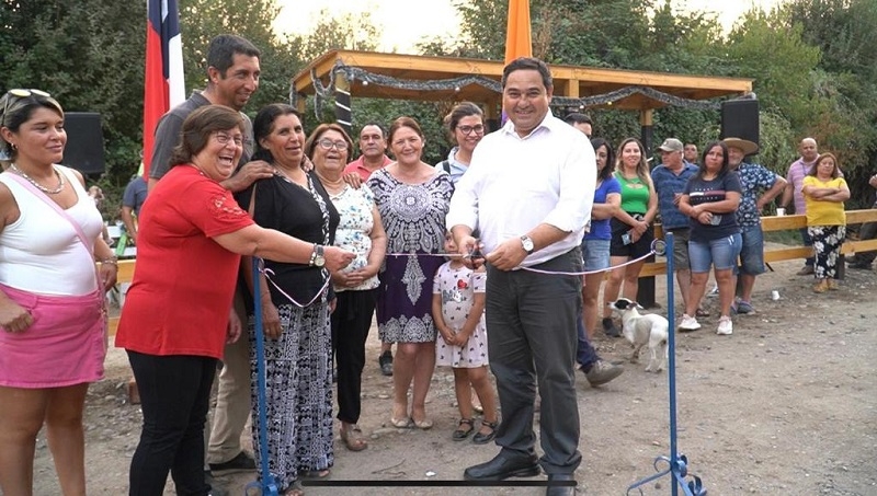 Municipalidad de Villa Alegre inaugura placilla en sector Esperanza