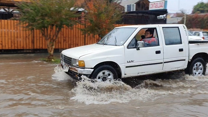 Alerta temprana preventiva para la región del Maule por sistema frontal