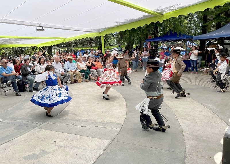 Este fin de semana se vivió una nueva edición de la Fiesta del Patrimonio en la Plaza de Panimávida