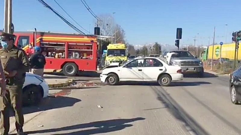 Linares: Accidentes de tránsito fueron la tónica en radio urbano en fin de semana largo