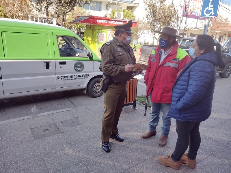 San Javier: Carabineros intensifica la campaña “Entrega tu arma”