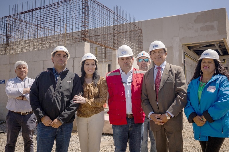 75% de avance registra la construcción del nuevo CESFAM Oscar Bonilla de Linares