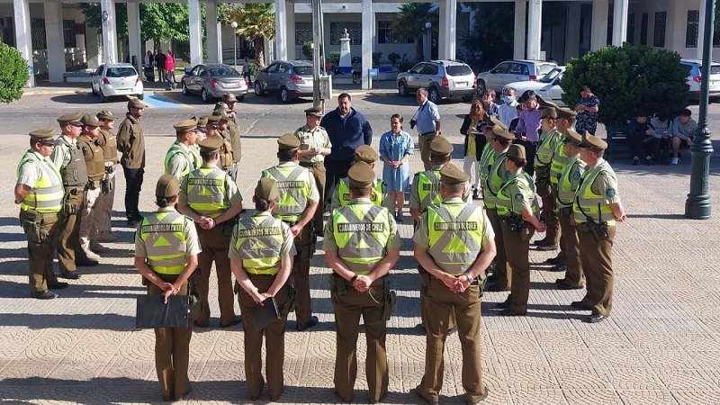 Carabineros lanza plan navidad segura 2022 en las provincias de Linares y Cauquenes