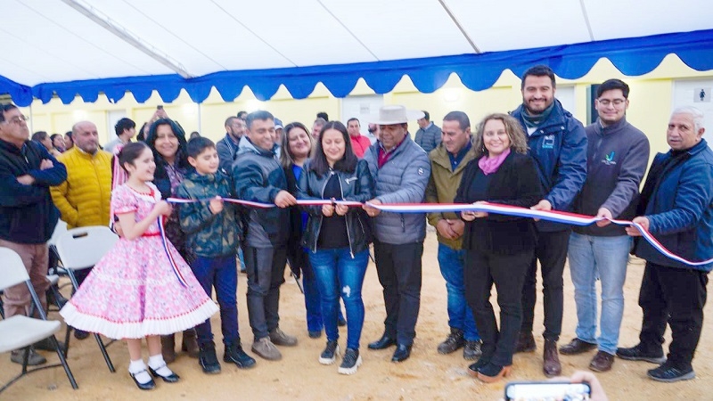 Club Deportivo San Luis de Colbún inaugura nuevos camarines