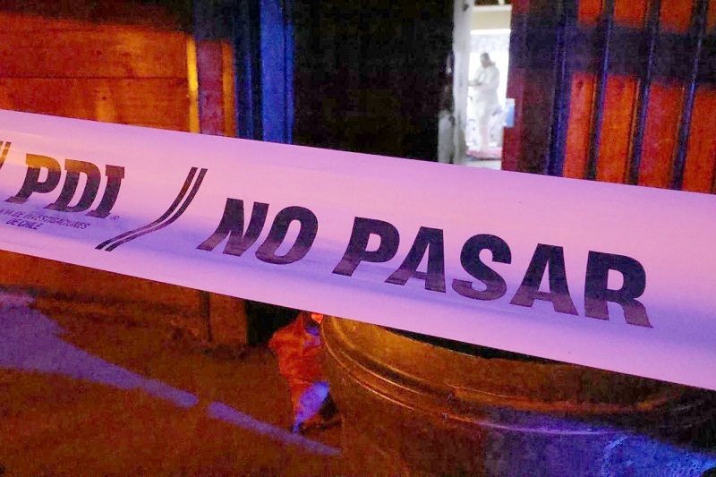 PDI realizó diligencias investigativas por agresión con arma cortante en Longaví  