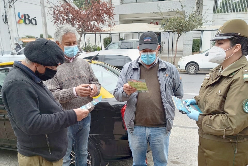 Carabineros de Linares solicita estar atentos y prevenir los delitos en pandemia