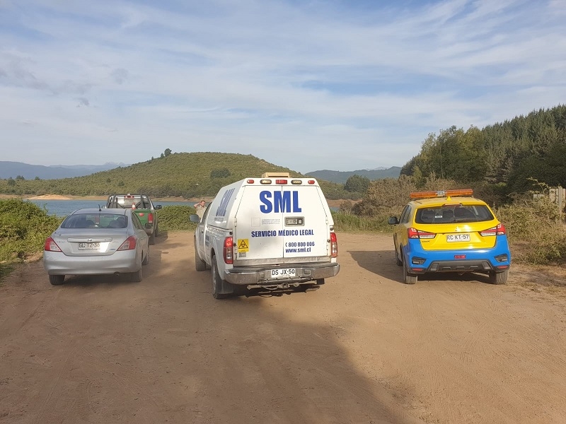 Colbún: Un fallecido en asfixia por inmersión en sector Borde Lago