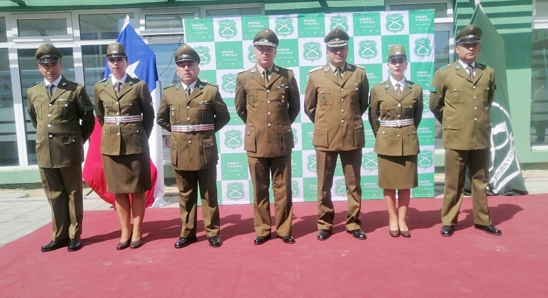 Se realizó ceremonia de ascensos en la Tercera Comisaría de Carabineros de Parral