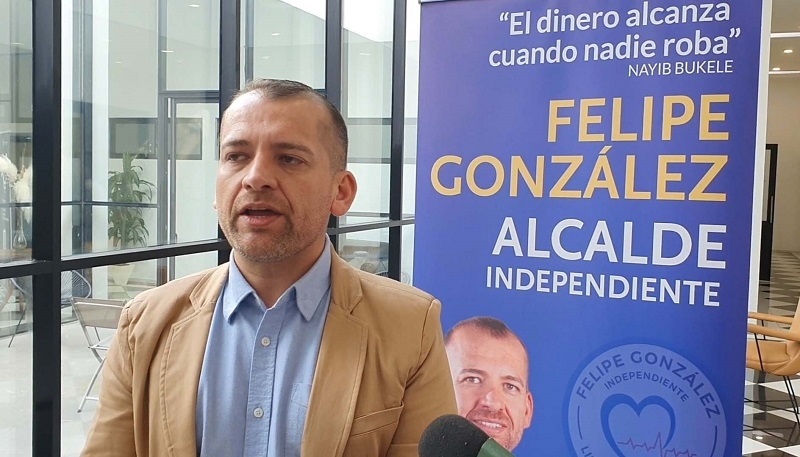 Felipe González lanzó oficialmente su candidatura independiente a la Alcaldía de Linares