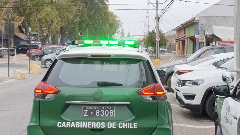 Parral:Carabineros detuvo a presunto autor de homicidio con arma cortante