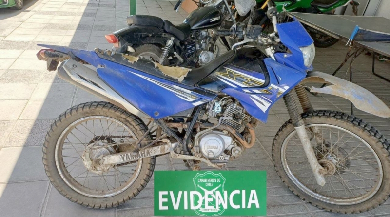  Longaví: Carabineros detuvo a un sujeto por el delito de receptación de motocicleta