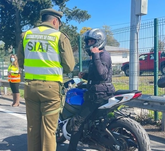 Aumentan en un 10% los accidentes de motociclistas en la región del Maule