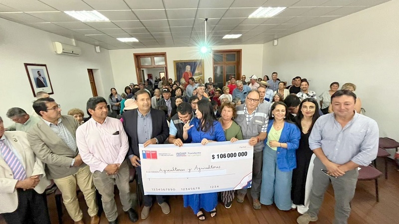 Beneficiarios Indap Cauquenes recibieron aportes luego de arduo trabajo de Prodesal 