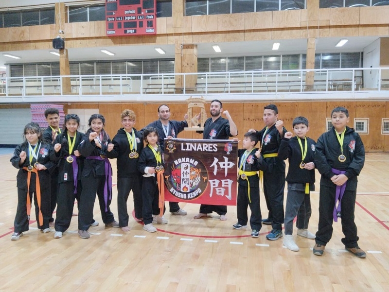 En Punta Arenas  se realizó torneo Internacional de Kenpo con brillante actuación de linarenses 